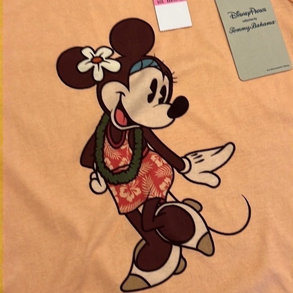 ๐ธ New Disney Parks Tommy Bahama Minnie Mouse Shirt XXS - Picture 3 of 7